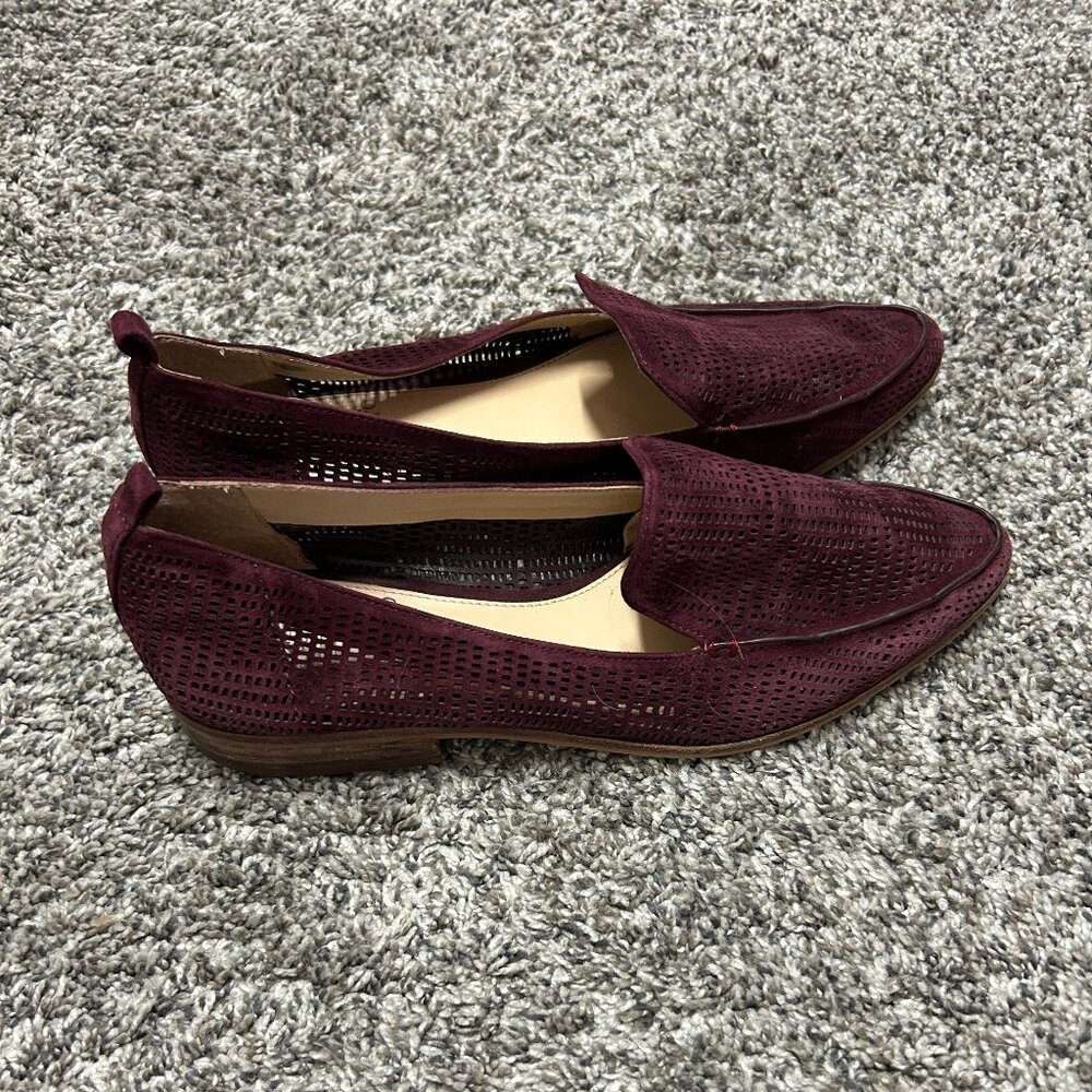 Vince Camuto Kade loafers, burgundy, size 7.5